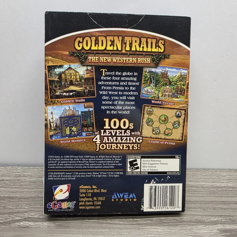Golden Trails - The New Western Rush (PC CD-ROM)‎
